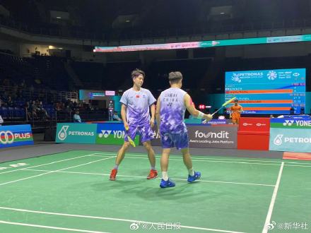 梁王组合成功晋级16强 梁王组合成功晋级16强