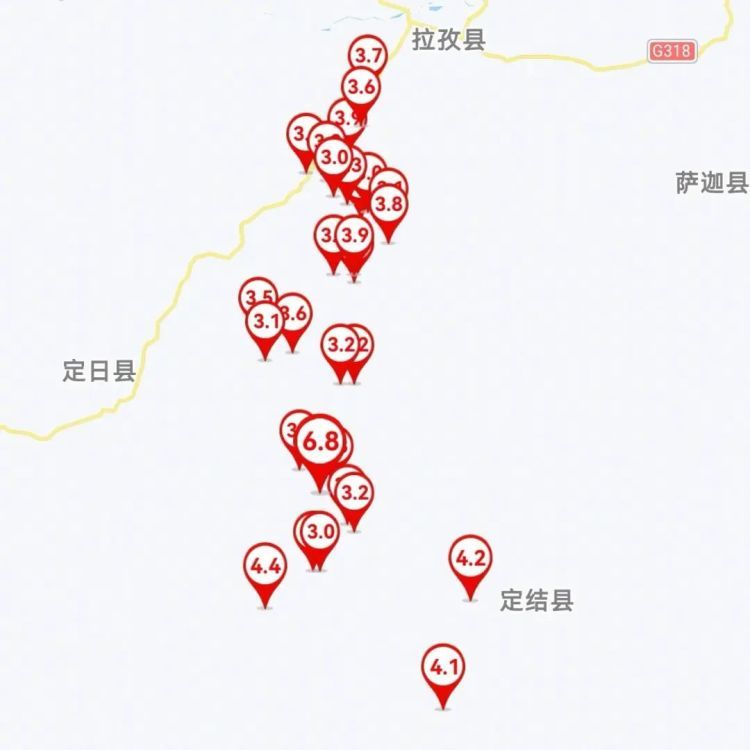西藏日喀则市定日县发生6.8级地震 近几日仍存在余震可能 一文教你设置地震预警