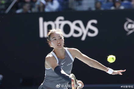 郑钦文赢下2025首秀