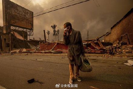 触目惊心!美国加州山火失控画面犹如世界末日 触目惊心!美国加州山火失控画面犹如世界末日