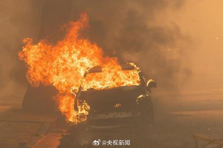 触目惊心!美国加州山火失控画面犹如世界末日 触目惊心!美国加州山火失控画面犹如世界末日