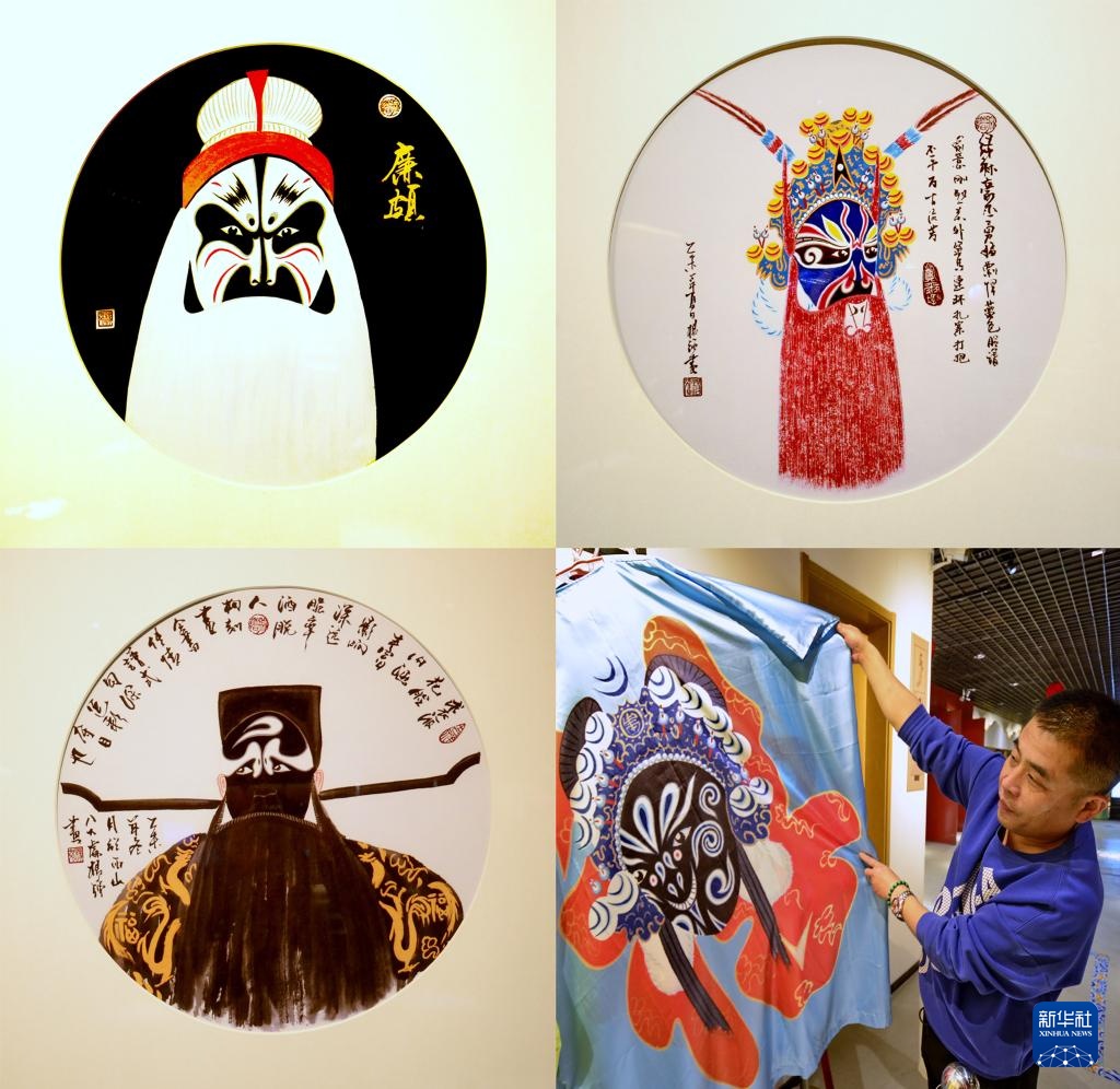 杨强:匠心传承京剧脸谱艺术 杨强:匠心传承京剧脸谱艺术