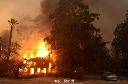 触目惊心!美国加州山火失控画面犹如世界末日 触目惊心!美国加州山火失控画面犹如世界末日
