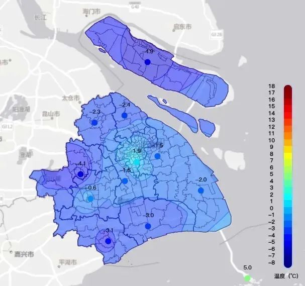上海多区发布霜冻、低温预警！2025年的第一场雪要来了？