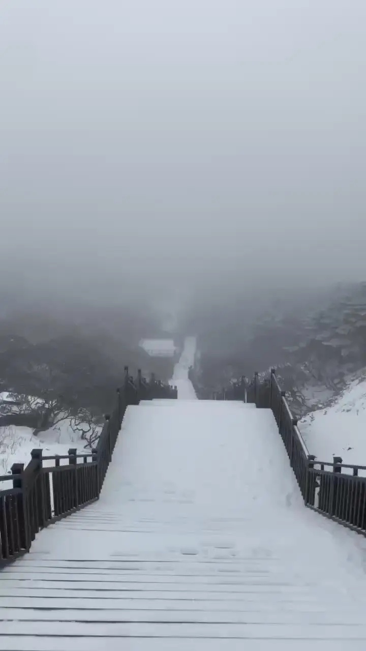 云南多地迎来2025年第一场雪！