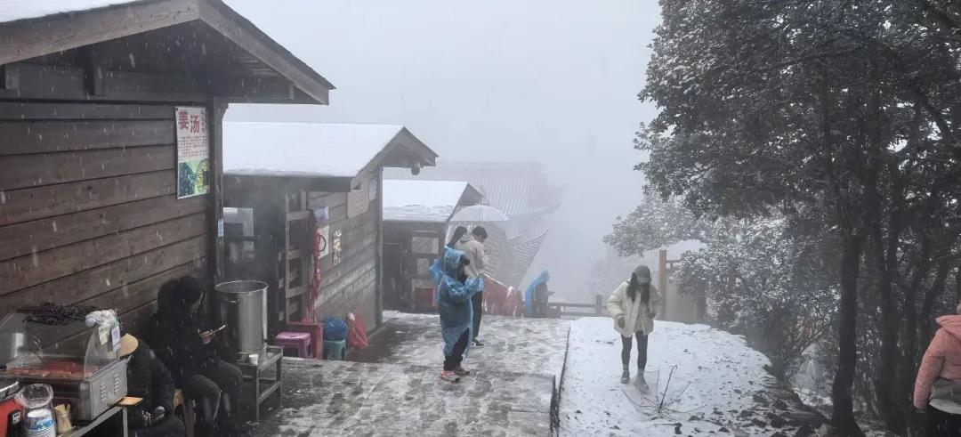 云南多地迎来2025年第一场雪！