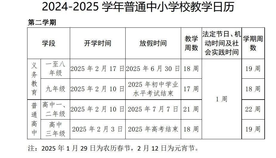 广西多地中小学、高校寒假时间公布！