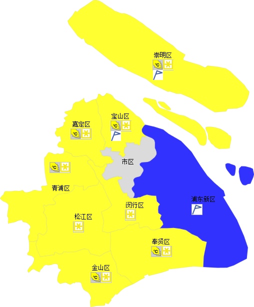 上海市多区发布霜冻、低温预警！明早气温会进一步下降，郊区有薄冰或冰冻