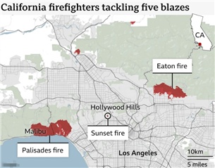 美国大火完全失控!5人死亡18万人被迫撤离 美国大火完全失控!5人死亡18万人被迫撤离