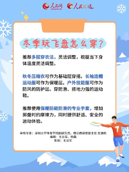 收藏！冬季户外运动穿衣指南