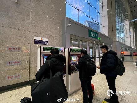 春运即将开启 组图直击北京北站现场