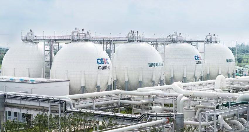 全球首座300兆瓦压气储能示范工程全容量并网发电