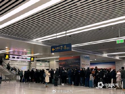 春运即将开启 组图直击北京北站现场