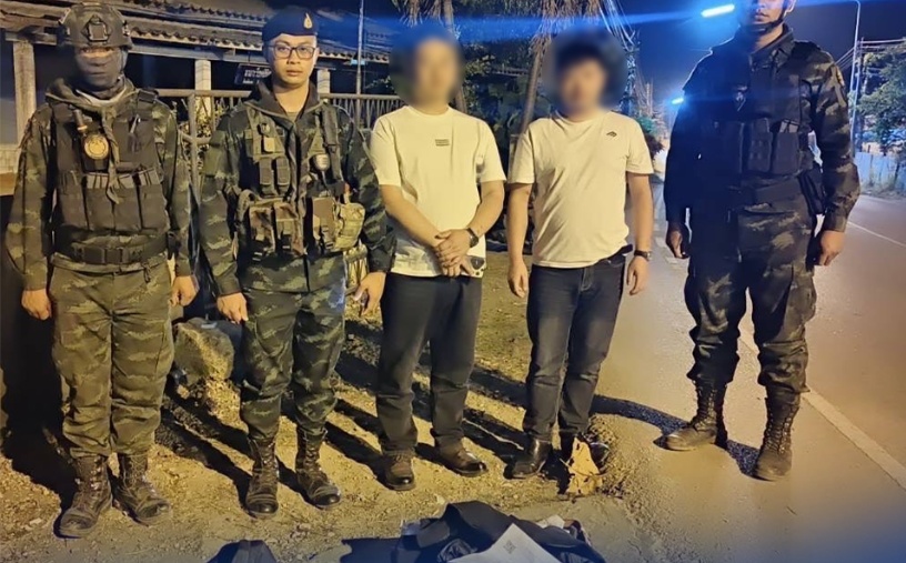 两名中国公民险被骗去缅甸,泰国军人及时营救 两名中国公民险被骗去缅甸,泰国军人及时营救