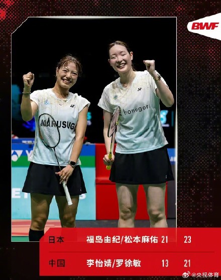 李罗组合无缘女双决赛