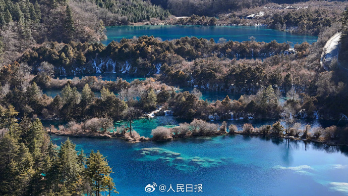 绝美！九寨沟的雪惊艳了冬天