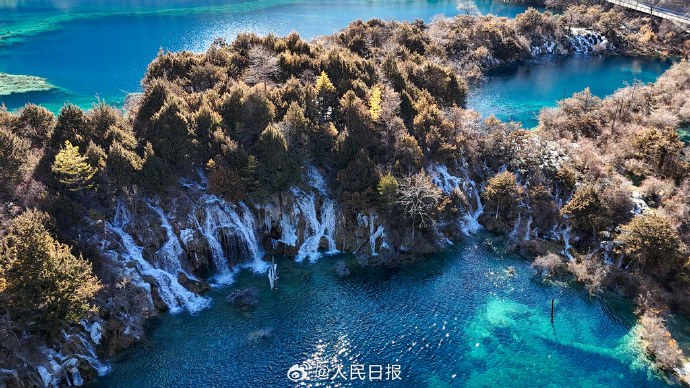 绝美！九寨沟的雪惊艳了冬天