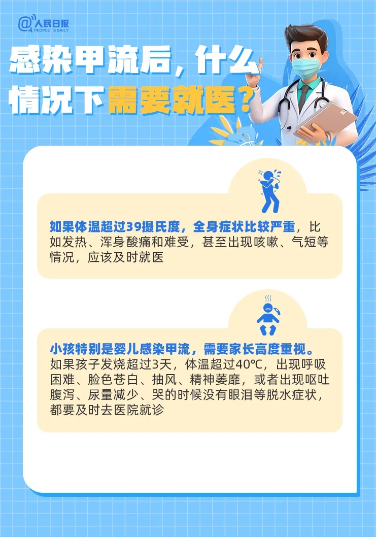 孩子得了流感如何护理？医生提醒→