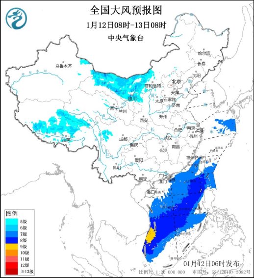 较强冷空气即将上线中东部地区 青藏高原有降雪天气