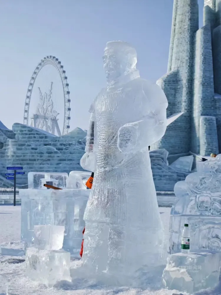 起猛了，看到兵马俑去哈尔滨服“冰”役了