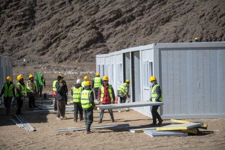 震区安置点的暖意瞬间 震区安置点的暖意瞬间