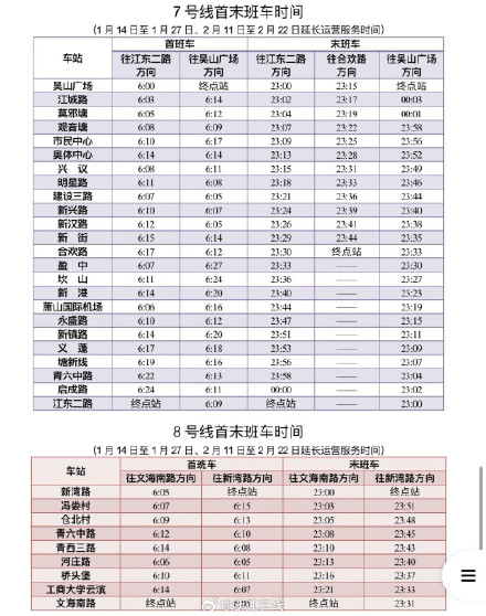 好消息！春运期间，杭州地铁有的线路延长到0点以后