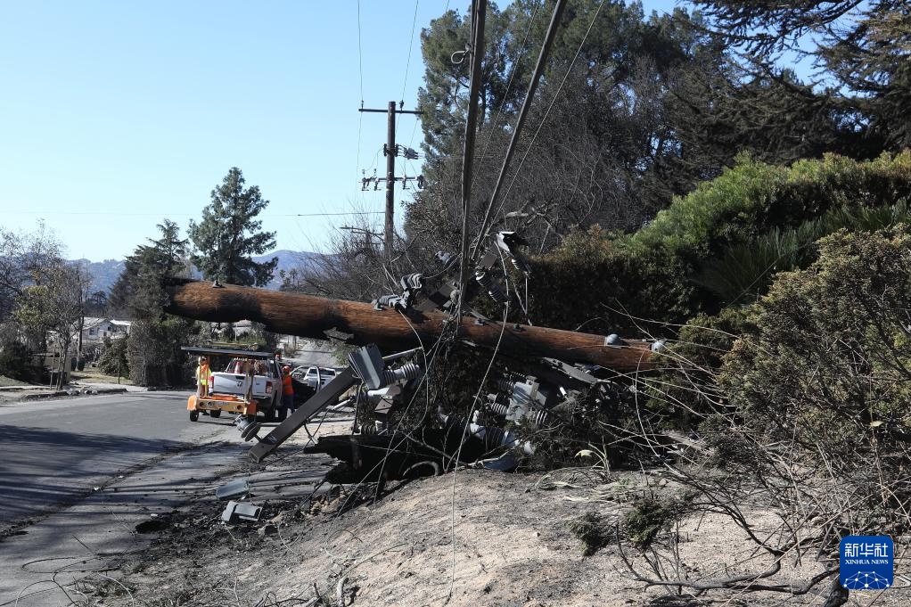 洛杉矶山火:灾后救援 洛杉矶山火:灾后救援