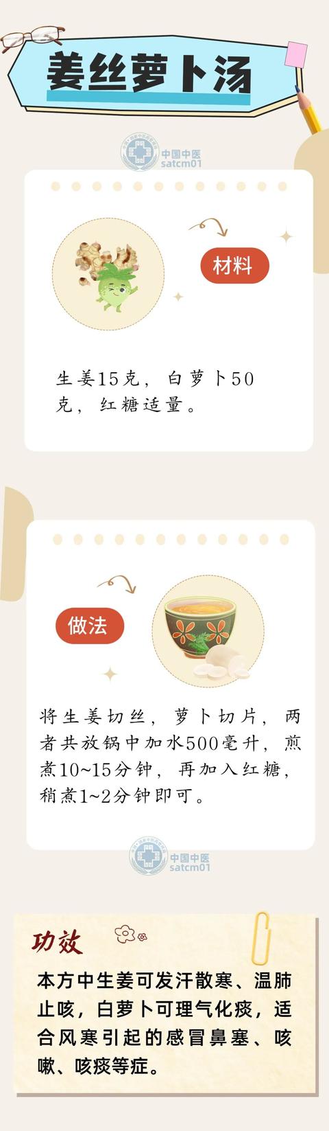 感冒了？试试食疗方