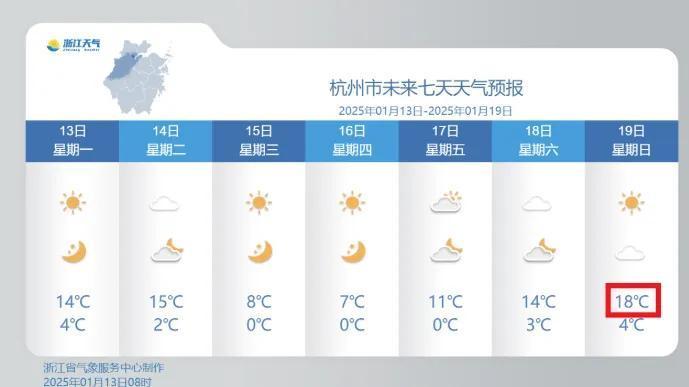 昼夜温差23.1℃！冷空气傍晚抵达浙江，冰冻、回温已安排