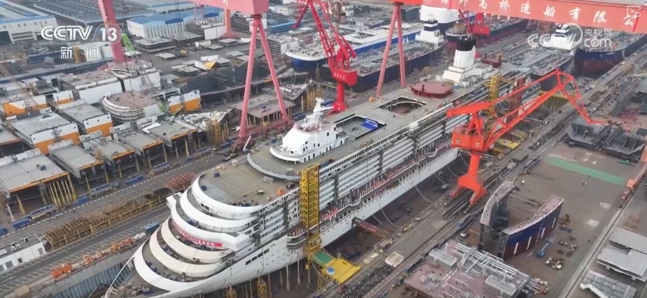 “黑科技”+“硬实力” 第二艘国产大邮轮“科技范儿”十足