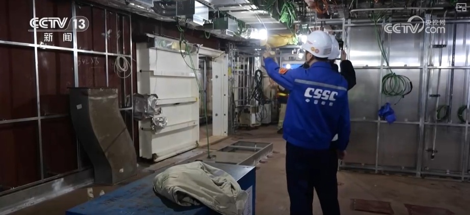 “黑科技”+“硬实力” 第二艘国产大邮轮“科技范儿”十足