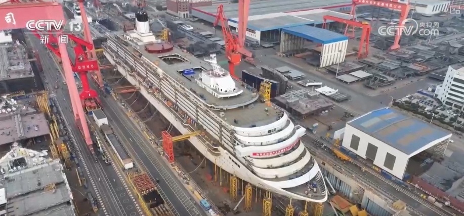 “黑科技”+“硬实力” 第二艘国产大邮轮“科技范儿”十足