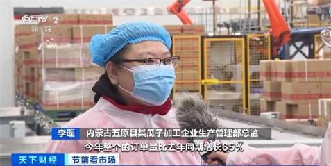 春节前瓜子订单迎高峰 这里的加工企业24小时不停产 春节前瓜子订单迎高峰 这里的加工企业24小时不停产