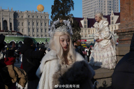 旅拍火热！尔滨三步一公主五步一女王