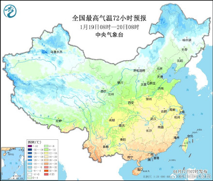 全国大部地区降水稀少 气温偏高