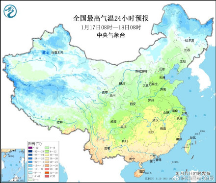 全国大部地区降水稀少 气温偏高