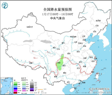 全国大部地区降水稀少 气温偏高