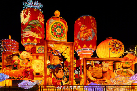 想打卡吗？自贡灯会是年味天花板吧