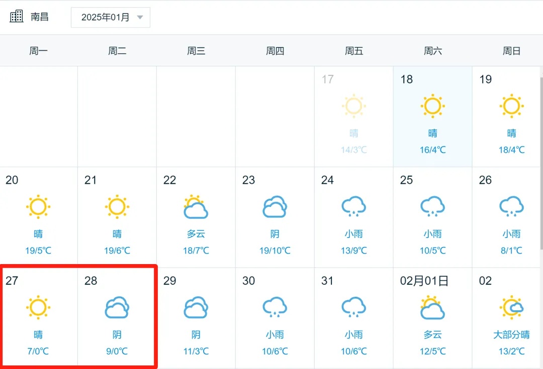 降温、大风、大范围雨雪要来!江西人春节返乡注意! 降温、大风、大范围雨雪要来!江西人春节返乡注意!