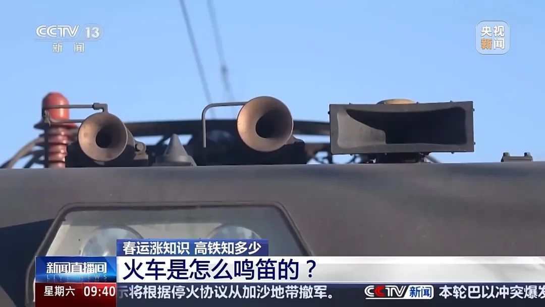 火车的鸣笛声是在“说”啥，你知道吗？