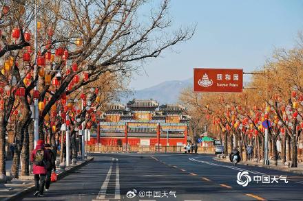 北京街头张灯结彩 春节仪式感拉满！