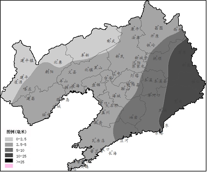 除夕前两天，辽宁局部暴雪，降温10～14℃