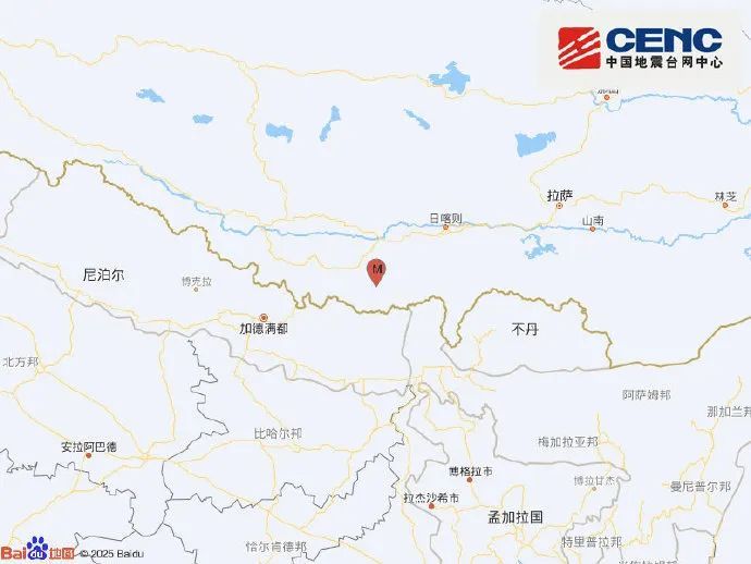 青海、西藏、四川,发生地震 青海、西藏、四川,发生地震