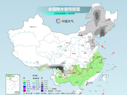 全国大部继续维持晴朗干燥模式 后天起中东部雨雪将增多增强