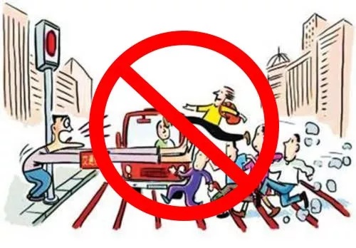 骑车“鬼探头”,糟了! 骑车“鬼探头”,糟了!