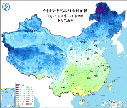 大范围寒潮雨雪过程即将到来！注意春运交通安全！