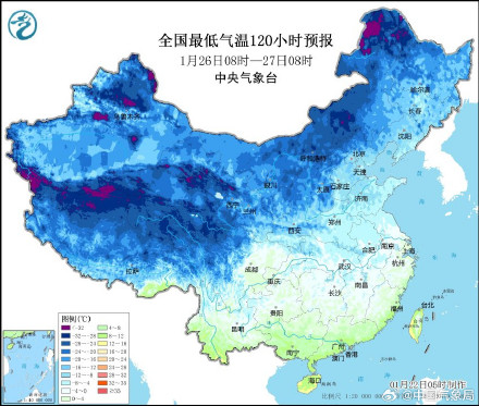 大范围寒潮雨雪过程即将到来！注意春运交通安全！