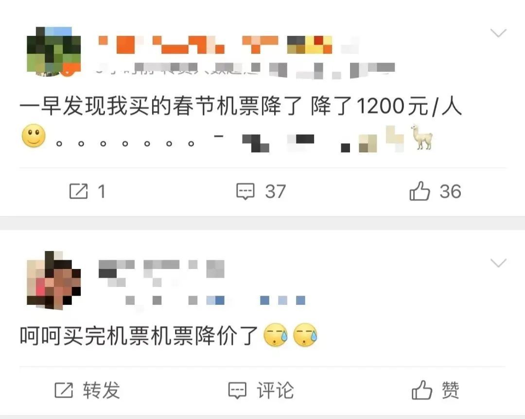 降价超70%！春节期间部分机票价格腰斩