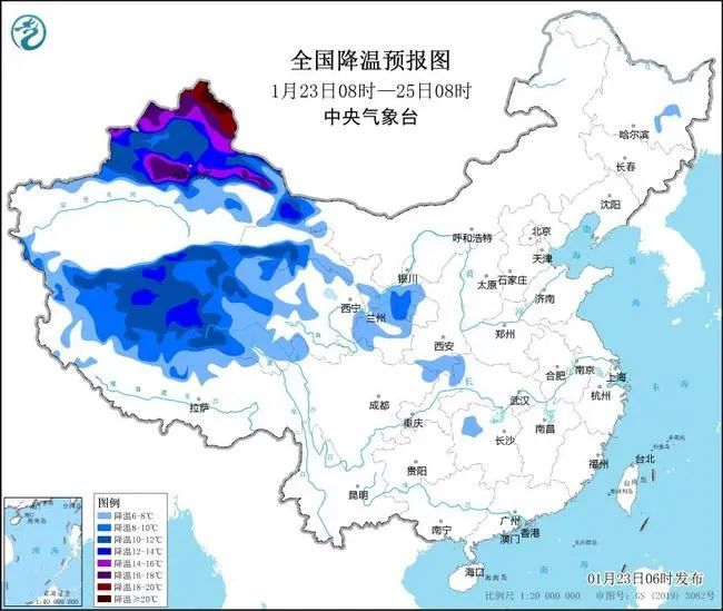 2025年首个寒潮预警发布！入冬最强降雪来袭