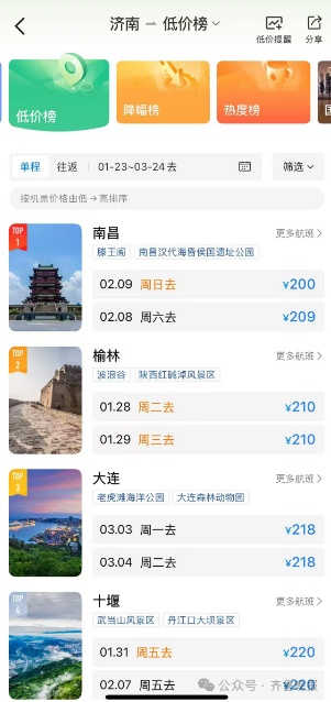 低至200元！济南飞多地机票现“骨折价”！火车票也降了……